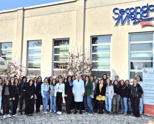 Il camper LILT in azienda per la prevenzione ecografica