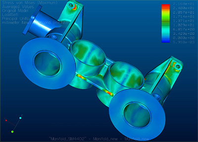 2-FEA su manifold