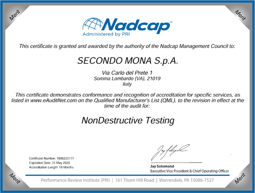 NADCAP heat treating